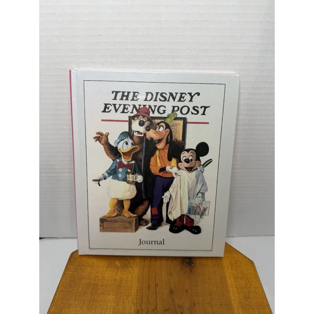 Disney Evening Post Journal Mickey‎ Donald Goofy NEW